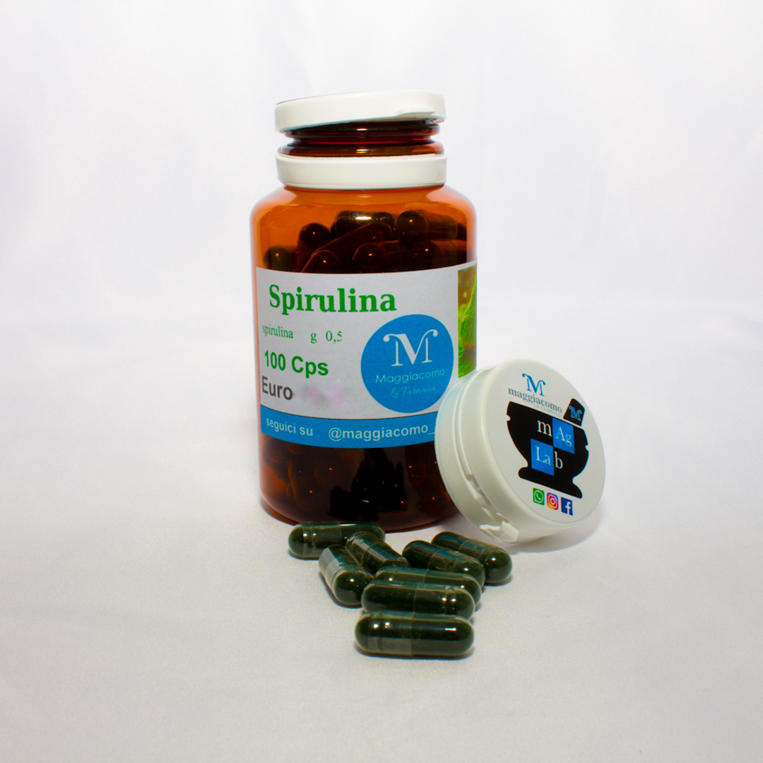 Spirulina – Vitamine per la dieta 50/100/200cps
