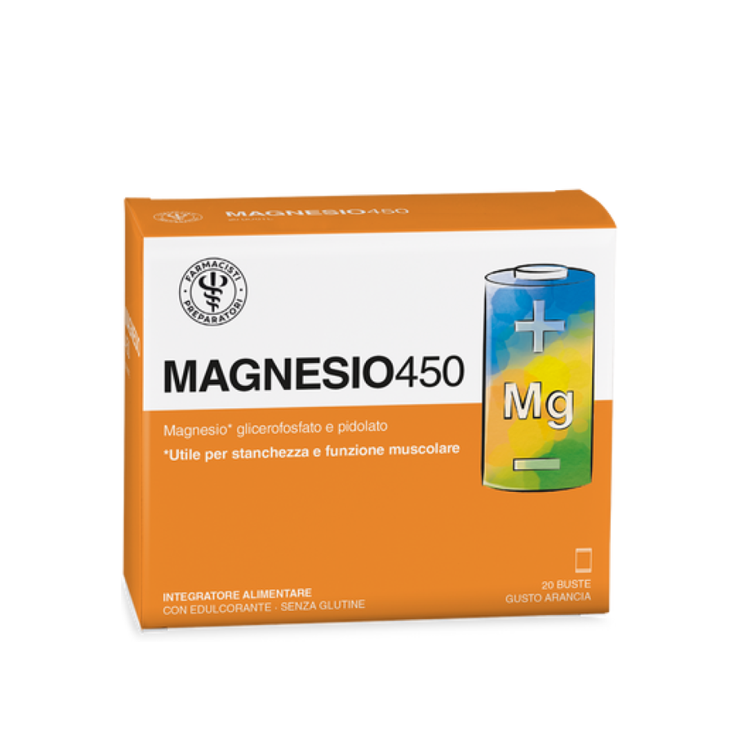 Magnesio 450 – Gusto Arancia